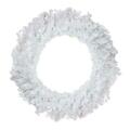 Queens Of Christmas 3 ft. White Sequoia Pre-Lit with LED Wreath, Multi Color GWWSQ-03-L5M